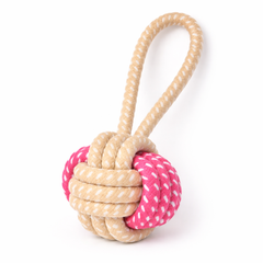 SurpriseRope – Balle en corde avec poignée