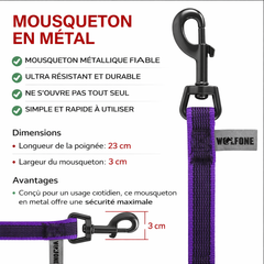 LeadForce – Laisse longue antidérapante