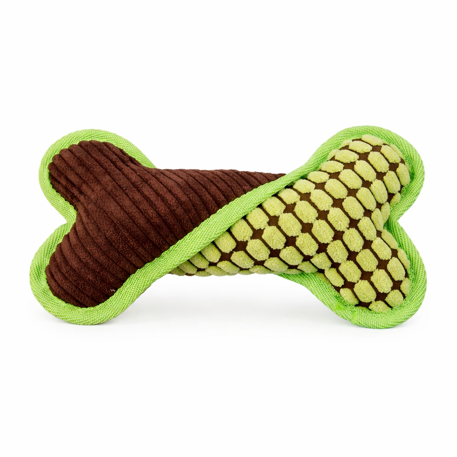 TwinSoft – Jouet os double texture