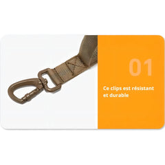 TitanFlex – Laisse Tactique Élastique